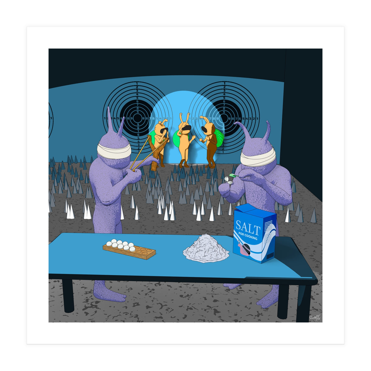 Shooting Range (Lwuba 050 Shooting Range) (Print Only)