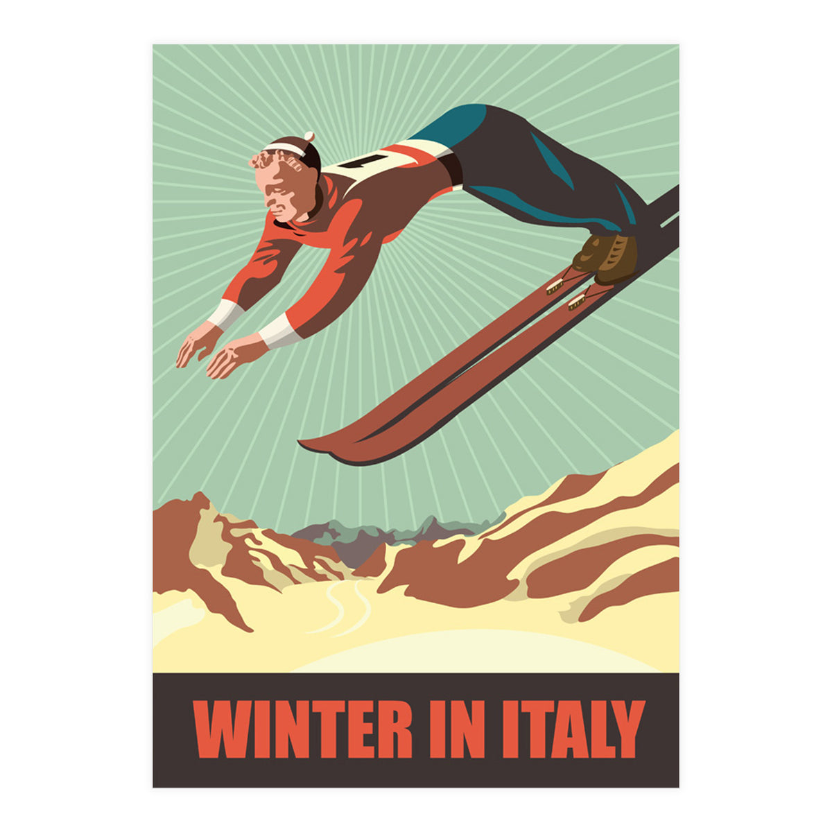 Winter In Italy (Print Only)