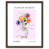 Paris Flower Market Picasso Style Art thumbnail