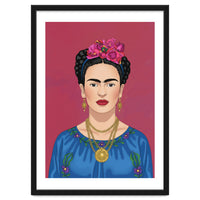 Frida Kahlo Portrait Illustration