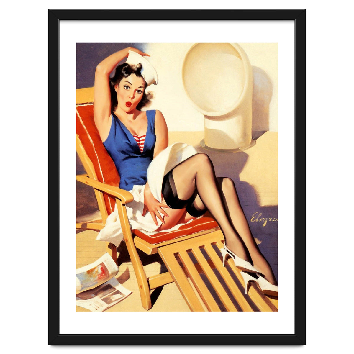 Sudden Wind On The Shipboard Cruiser