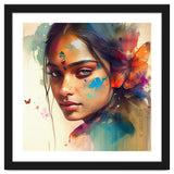Butterfly Whisper Hindu Portrait thumbnail