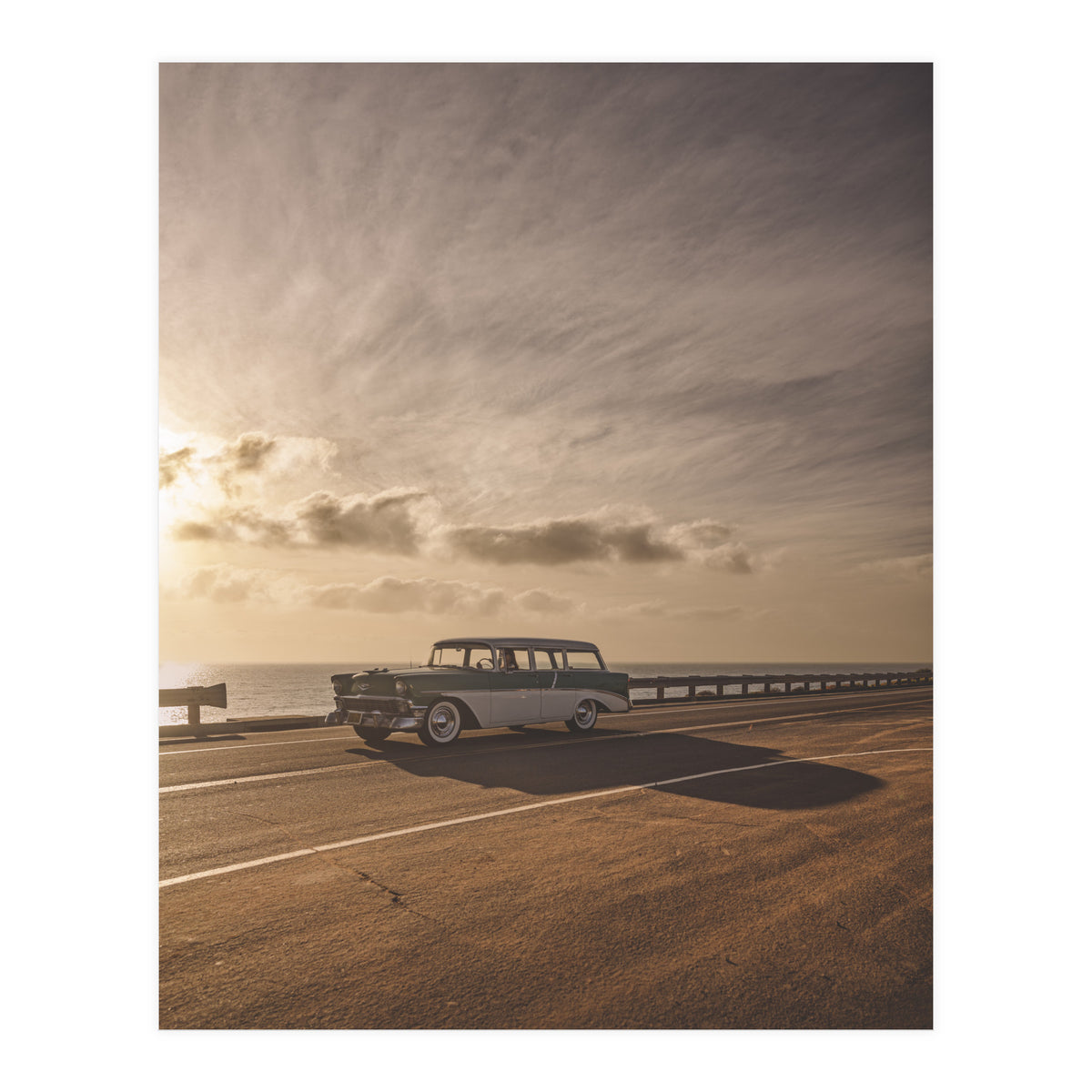 Pacific Coast Highway Sundown (Print Only)