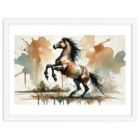 Fiery Horse Elegance