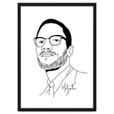 Malcolm X Illustration thumbnail
