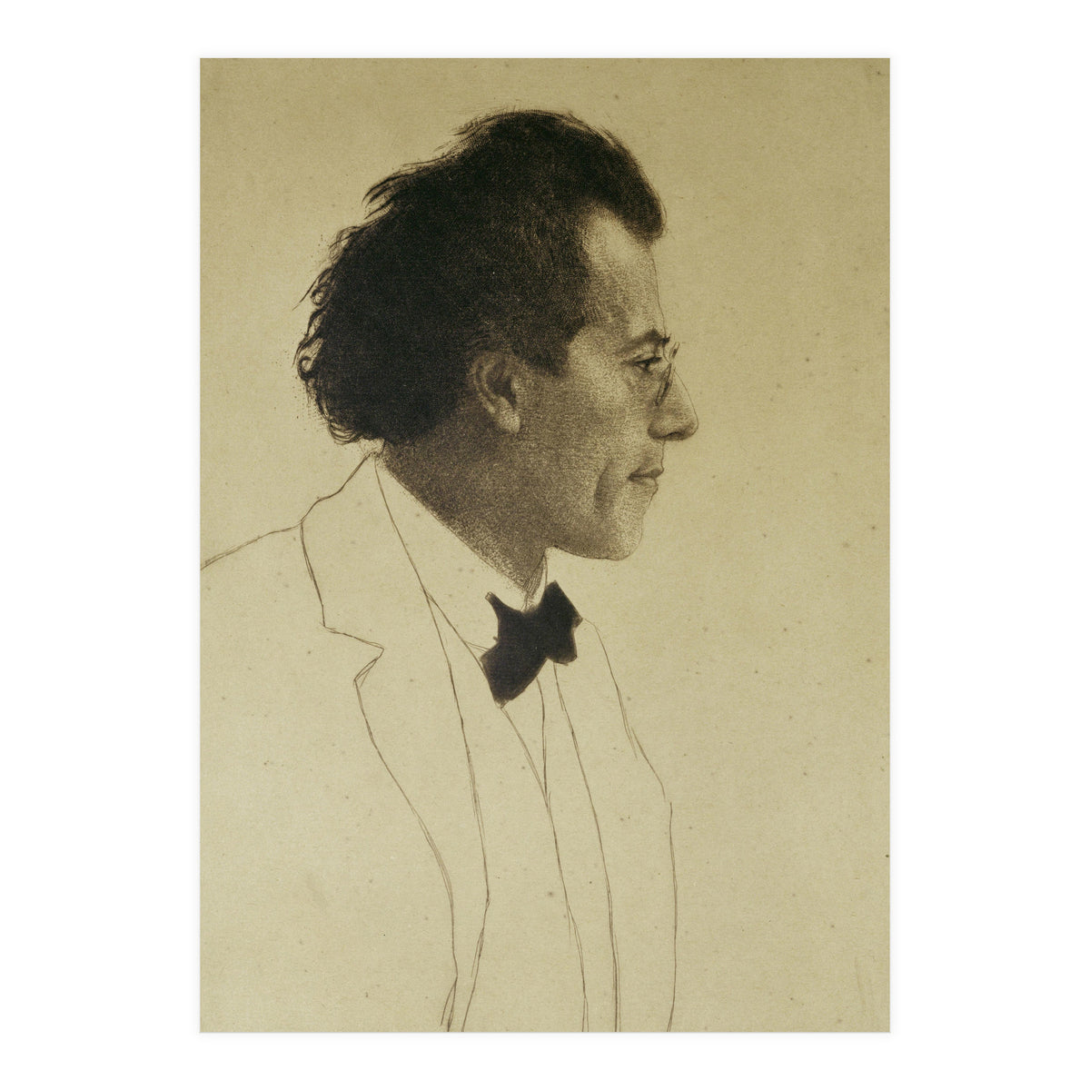 gustav mahler. (Print Only)