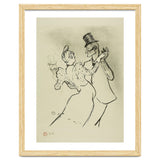 La Goulue. Henri de Toulouse-Lautrec; French, 1864-1901. Date: 1894. Dimensions: 308 × 254 mm (im... thumbnail