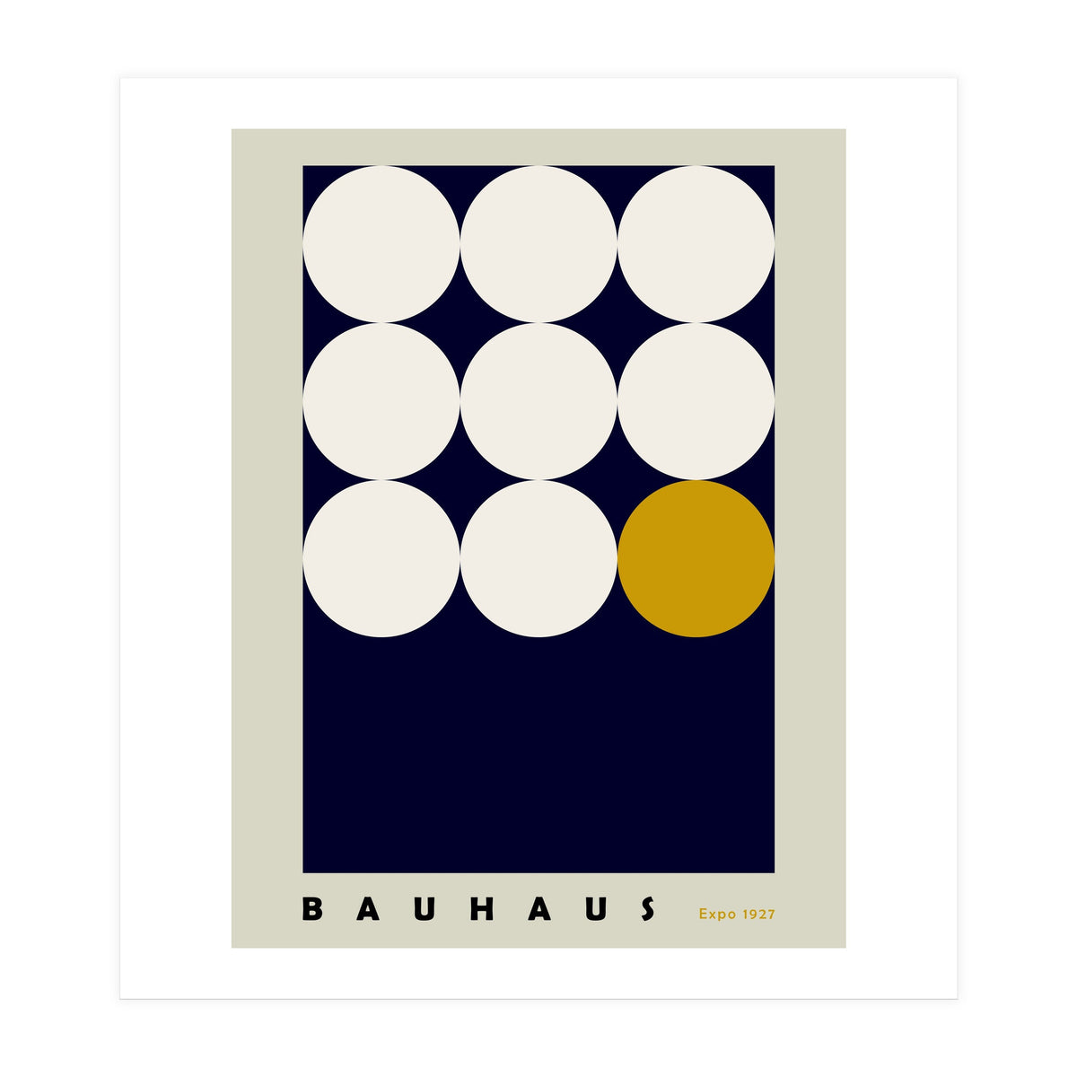 expectant iteration bauhaus (Print Only)