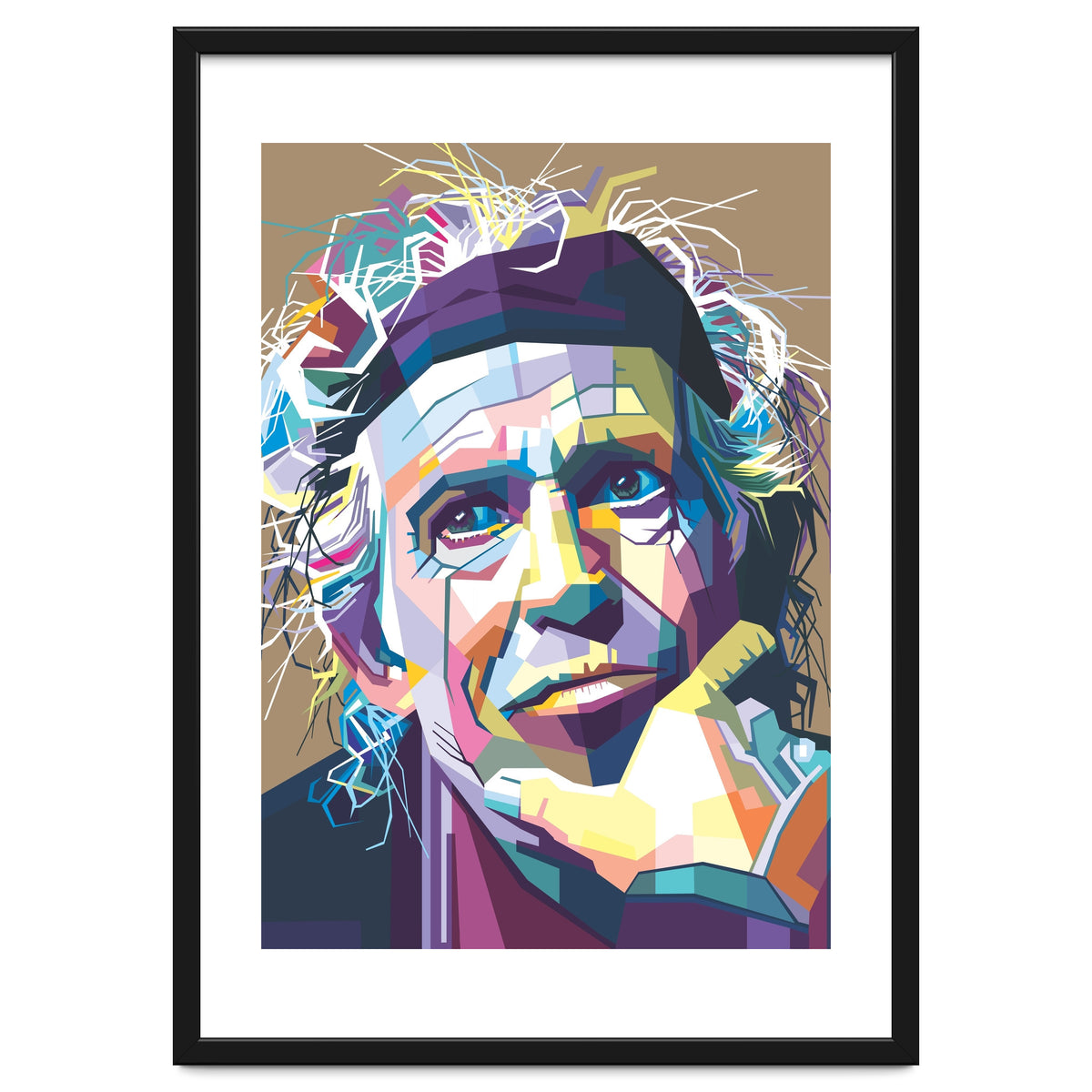 K Richards Pop Art WPAP