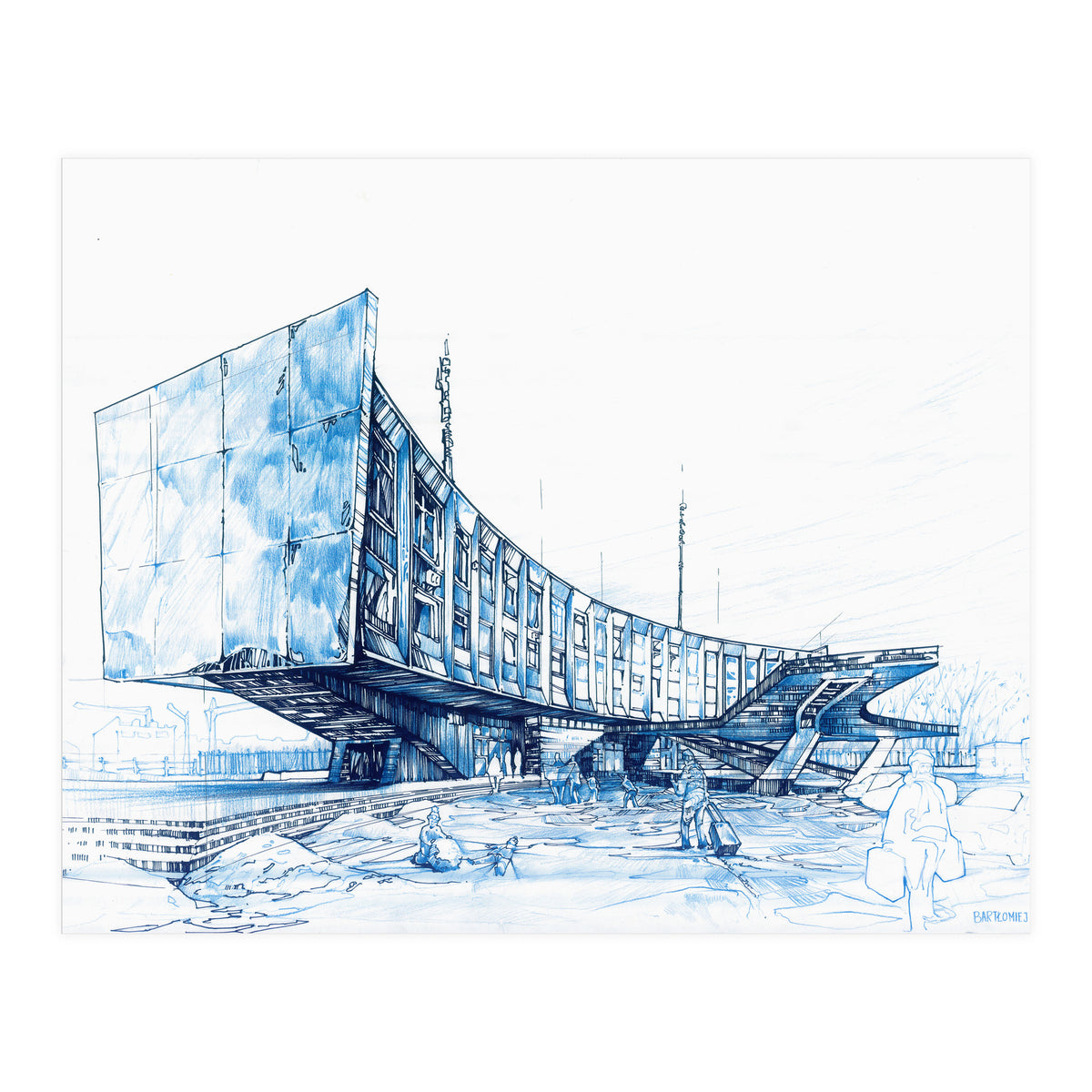 Lwówdworzec (Print Only)