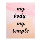 My Body My Temple (Print Only) thumbnail