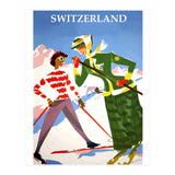 Skiing in Switzerland (Print Only) thumbnail