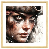 Fierce Pirate Captain Portrait thumbnail