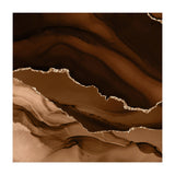 Brown & Gold Agate Texture 12 (Print Only) thumbnail