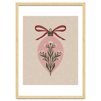 Christmas Floral Globe