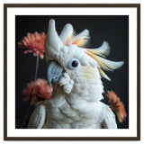 Beautiful Cockatoo Parrot With Yellow Crest thumbnail