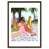 Spirit Animal, Cheetah, Leopard, Tiger Wildlife, Tropical Jungle Wild Cat Animals, Bohemian Woman Travel Garden Nature thumbnail