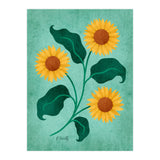 Golden Sunflower (Print Only) thumbnail