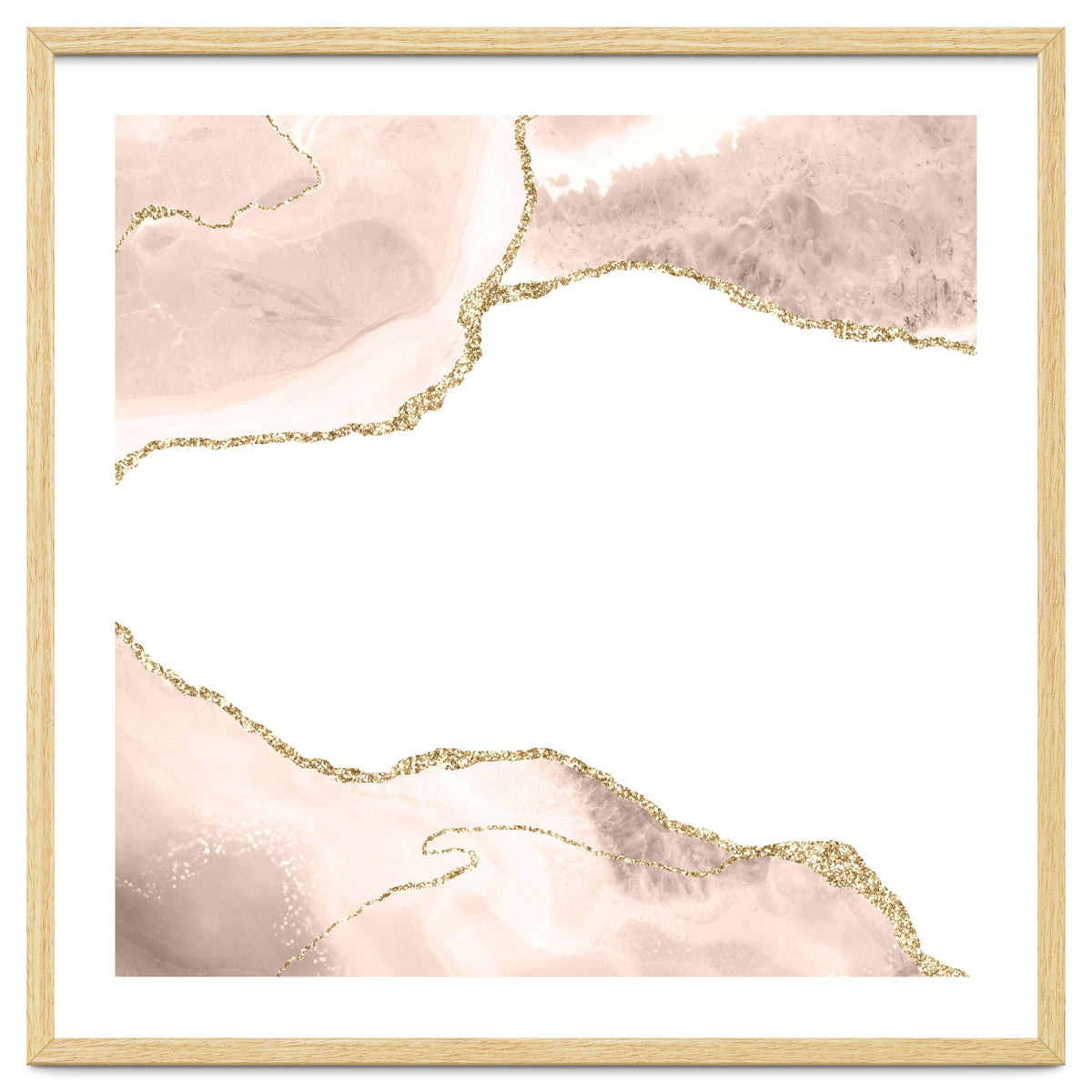 Ivory & Gold Agate Texture 06