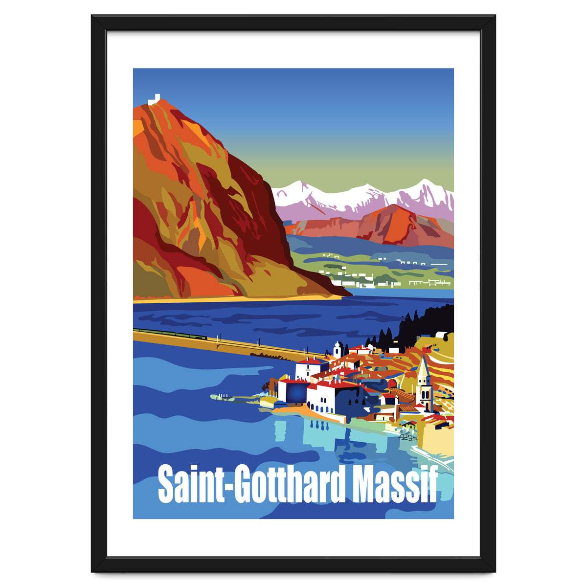 Saint Gotthard Massif, Switzerland