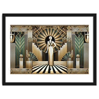 Golden Twenties Flair In Art Deco