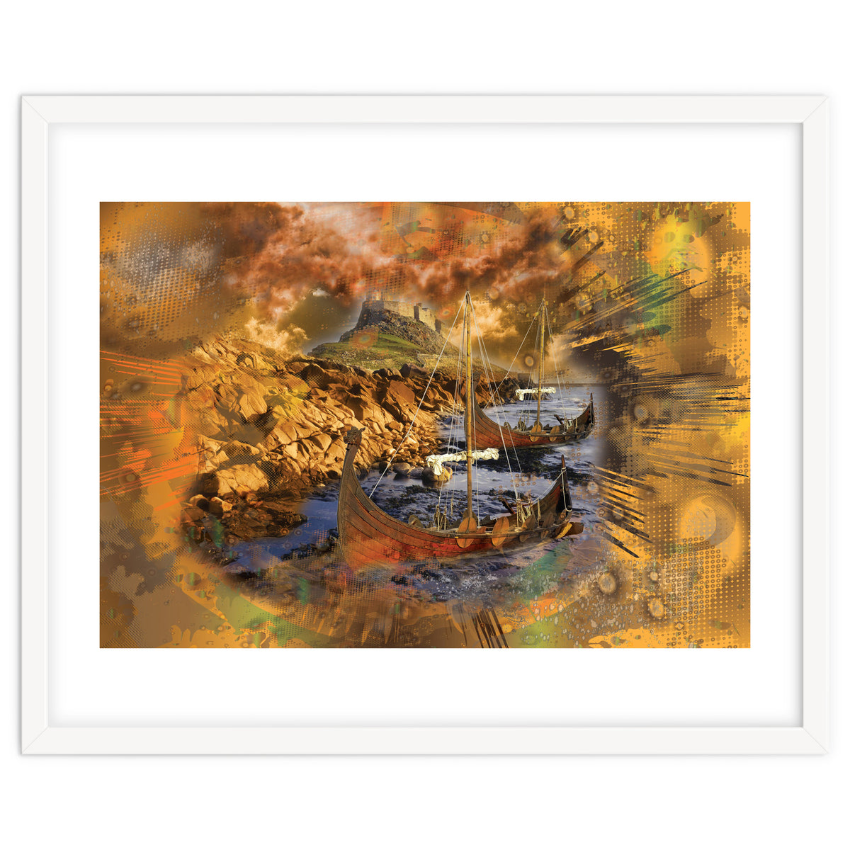 Lindesfarne Viking Raid 793 AD