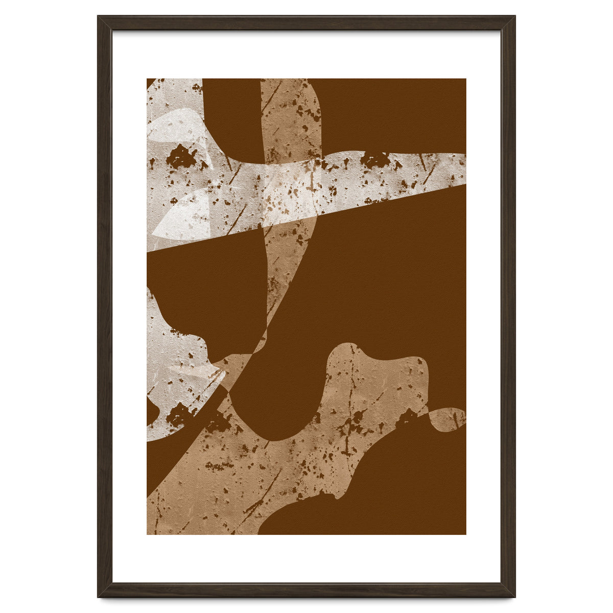Brown Abstract Minimalist