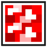 Red Abstract Square Tiles thumbnail