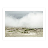 Landscape covered by hot spring steam - Iceland (Print Only) thumbnail