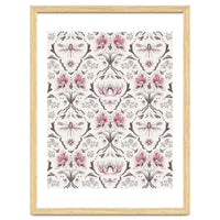 Bohemian Garden Pink Pattern