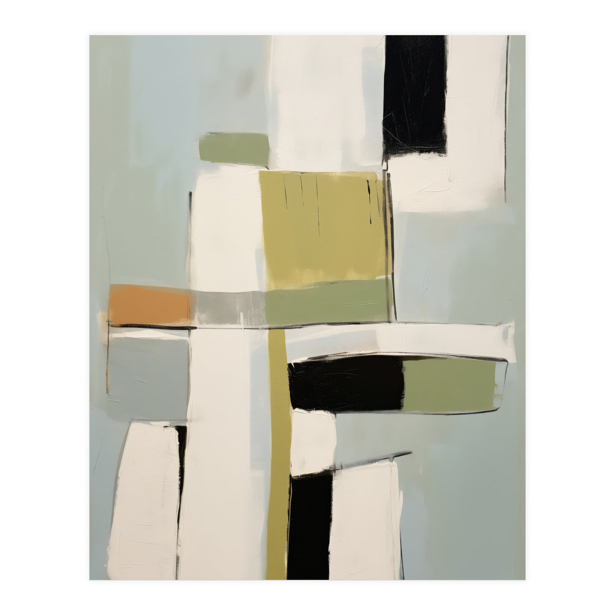 Modern Block Study 2 (Print Only)