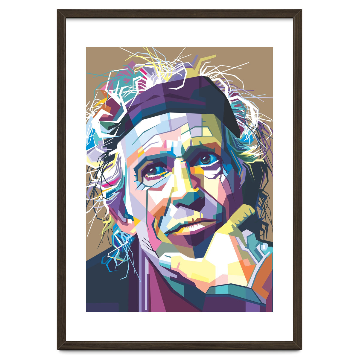 K Richards Pop Art WPAP