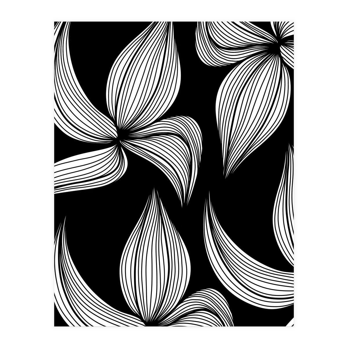 Flower lines (Print Only)