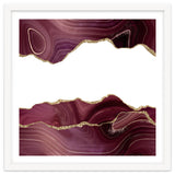 Burgundy & Gold Glitter Agate Texture 07 thumbnail
