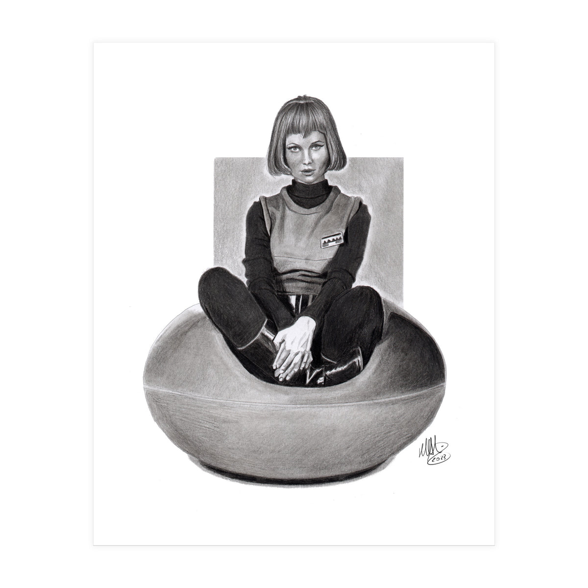 Catherine Schell - "Moon Zero Two" (Print Only)