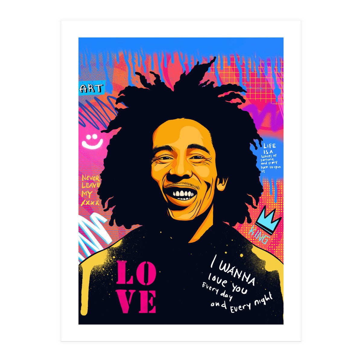 Bob Marley (Print Only)