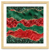 Christmas Glitter Agate Texture 06