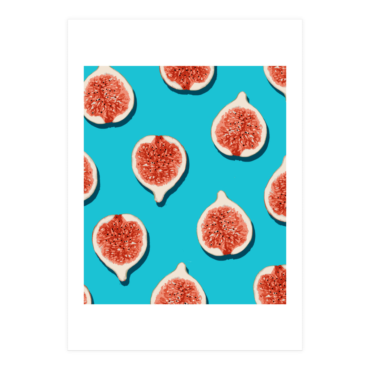 Fig Lover #society6 #decor #buyart (Print Only)