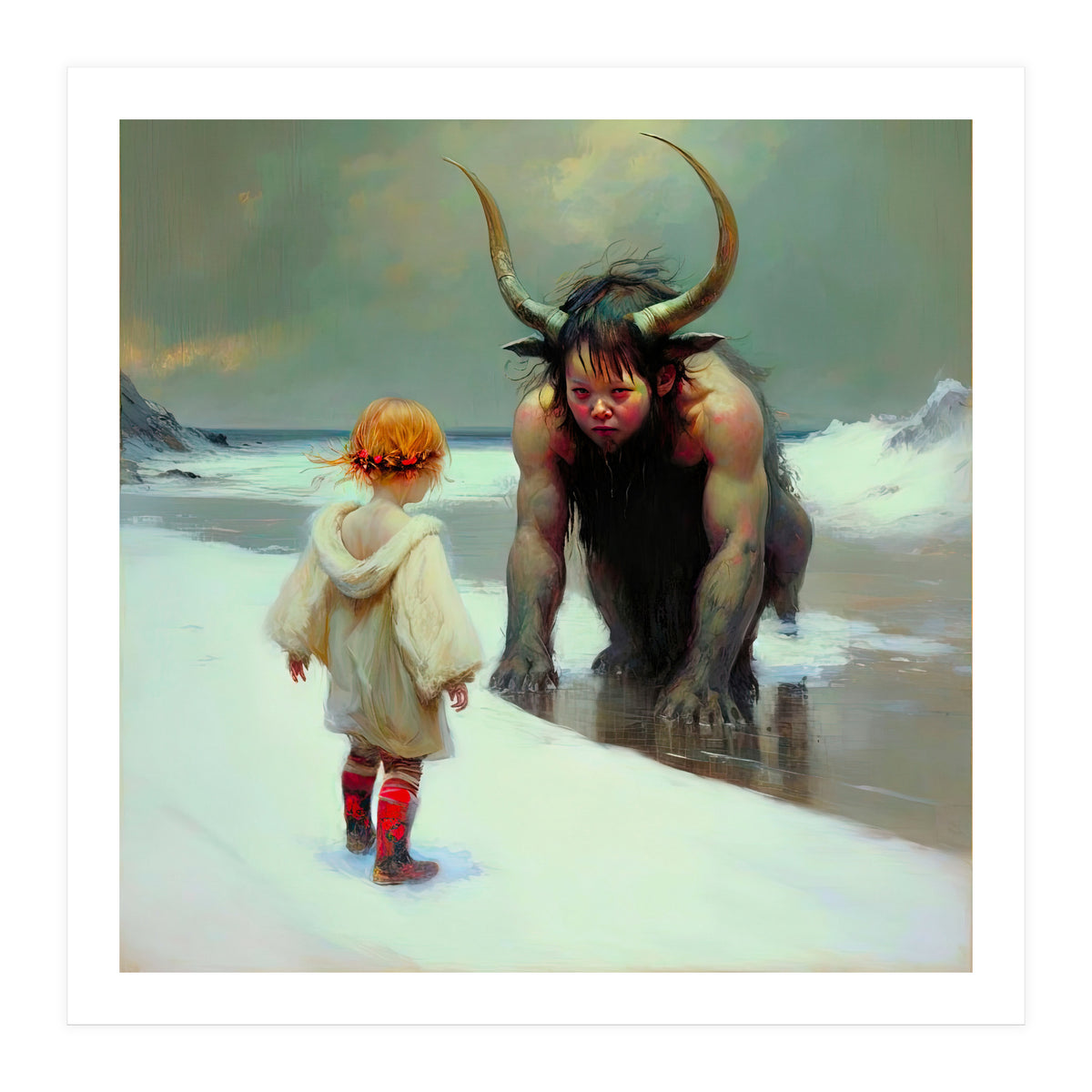 Friendly Confrontation (Print Only)