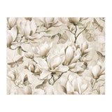 Magnolia And Butterfly Cream (Print Only) thumbnail