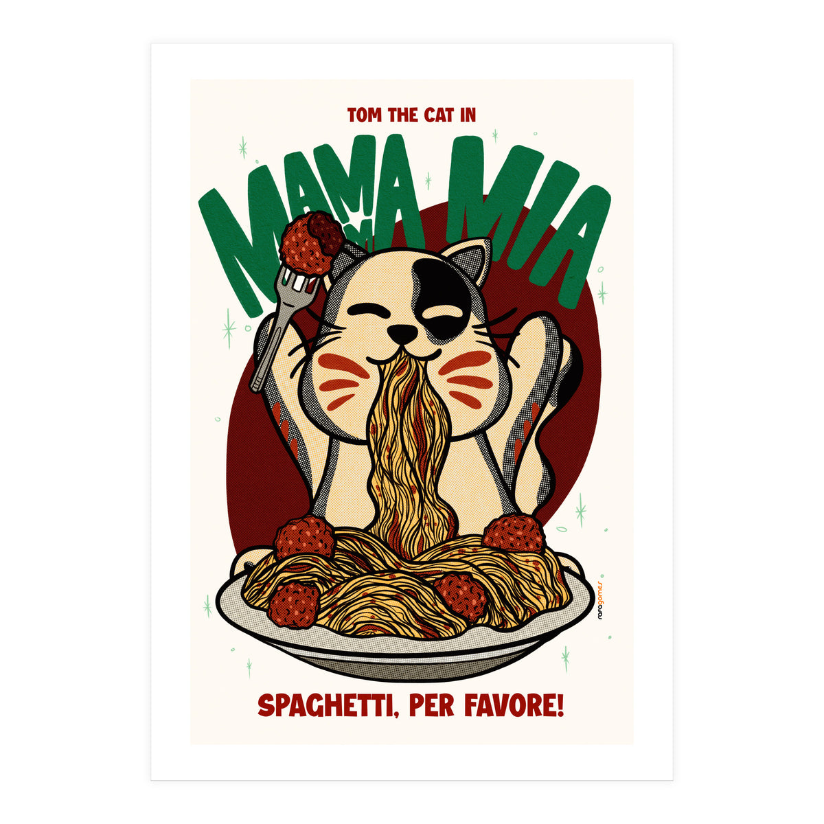 Mamma Mia (Print Only)