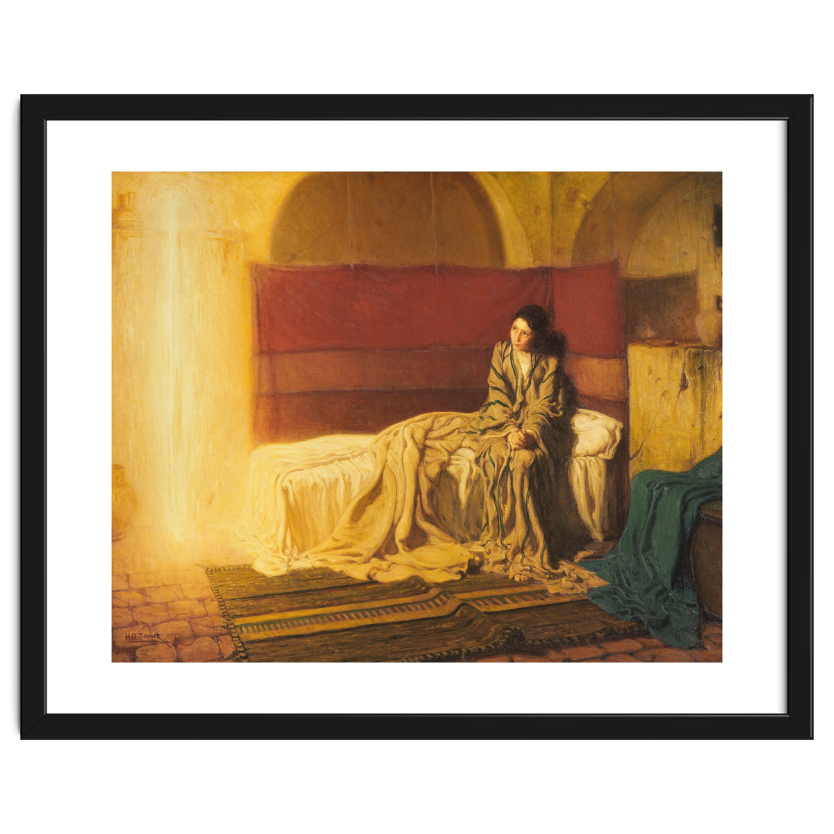 Henry Ossawa Tanner – The Annunciation | Iconic Religious Masterpiece in luminous realism