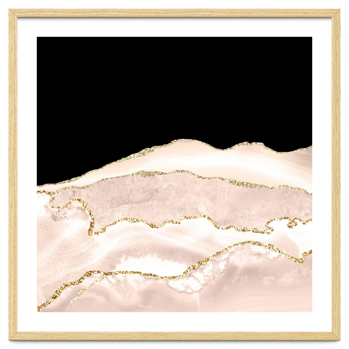 Ivory & Gold Agate Texture 03