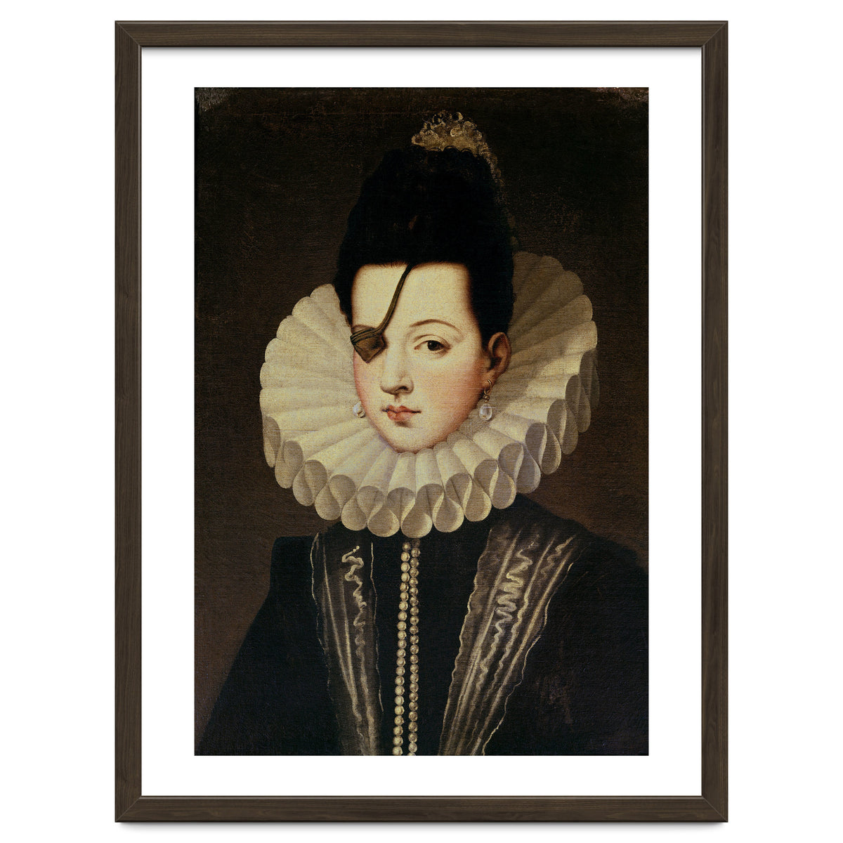 'Ana de Mendoza, Princess of Eboli', 16th century. ALONSO SANCHEZ COELLO. PASTRANA DUQUESA DE.