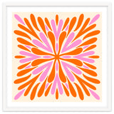 Symmetry Petals - pink and orange thumbnail