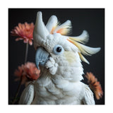 Beautiful Cockatoo Parrot With Yellow Crest (Print Only) thumbnail