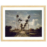 'The Avenue at Middelharnis', 1689, Oil on canvas, 103 x 141 cm. thumbnail