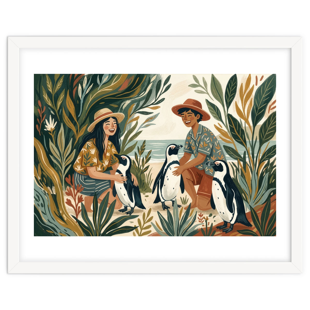 Coastal Penguin Adventure