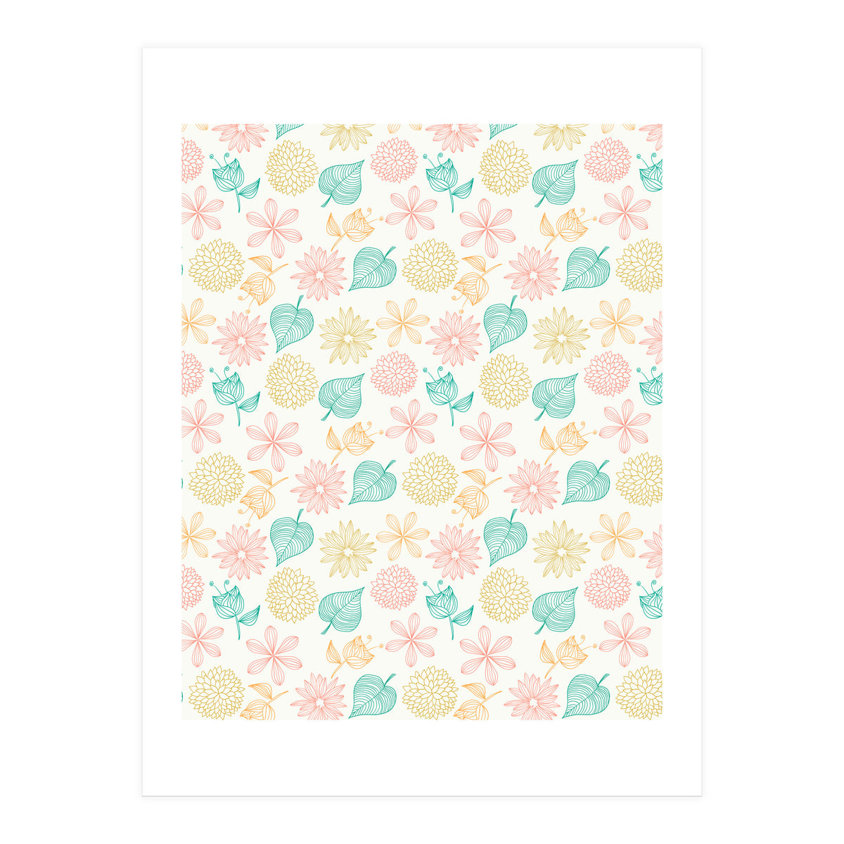 Floral Meditation (Print Only)