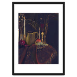 Dark Baroque Table still life moody still life oils thumbnail